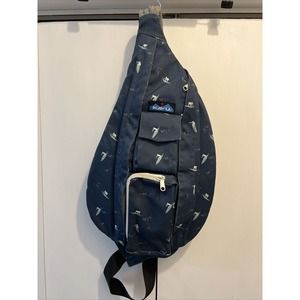 Kavu Rope Bag Crossbody Mini Sling Cotton Backpack SURF Camp School Hike Outdoor
